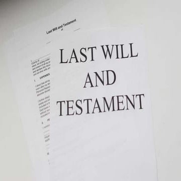 Last will and testament