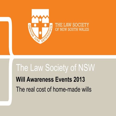 Will Awareness 2013 Speaker's Kit Powerpoint.ppt