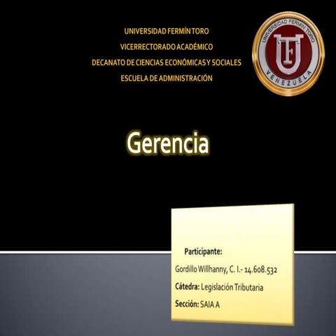 Mapa Conceptual Gerencia