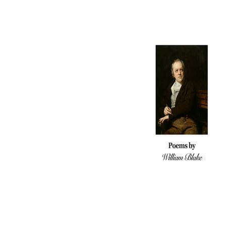 William Blake Collections of poetry Blake