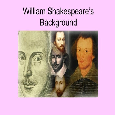 Introduction to Shakespeare | PPT