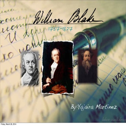 William blake's life