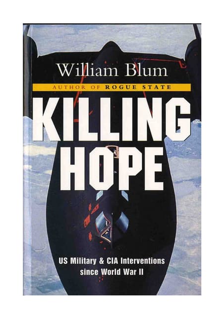 William Blum- Killing Hope | PDF