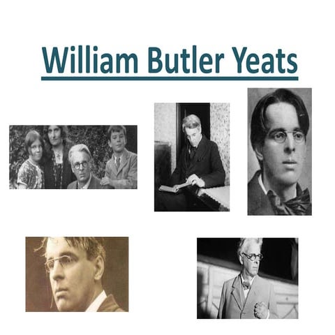William butler yeats english project