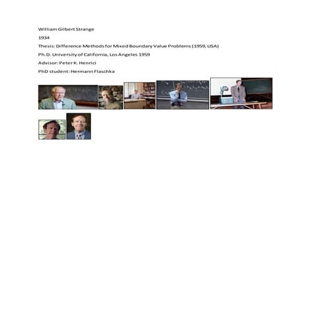 William gilbert strange