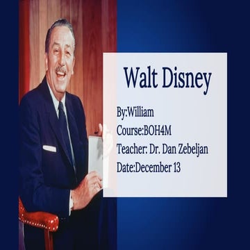 William Li BOH4M CCA Walt Disney PowerPoint .pdf