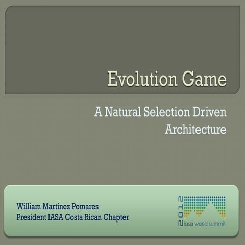 William Martinez - Evolution Game