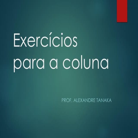 Williams, mackenzie, klapp e feldenkrais