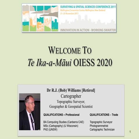Welcome to Te Ika a Maui OIESS 2020