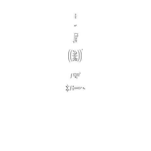 formulas | PDF