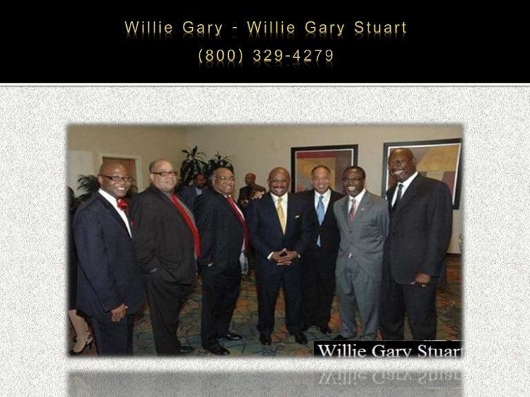 Willie Gary lawyer Willie Gary Stuart (800) 3294279