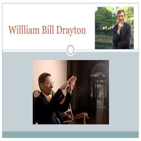 Willliam bill drayton