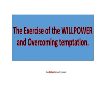 Temptation | PPT