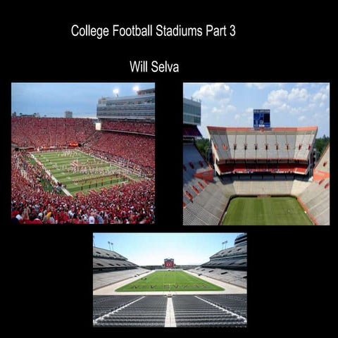 College Football Stadiums: Part 3