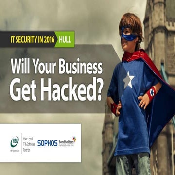 Will Your Business Get Hacked - Hull (Apr 28)
