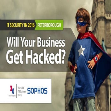 Will Your Business Get Hacked - Peterborough (Apr 28)