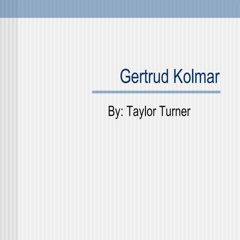 Women in Literature PPT | PPT