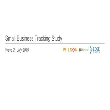 Small Business Insider - Tech and Telecom Wave 2