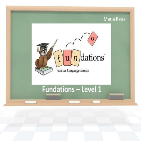 Wilson's Fundations. level 1