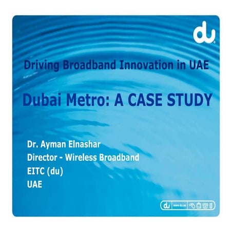 Wi Max Mena Dubai Conference