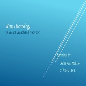 WiMAX Technology
