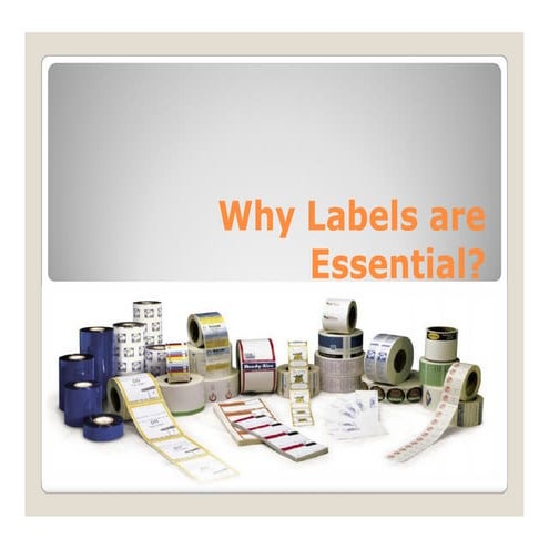 Barcode labels | PPTX