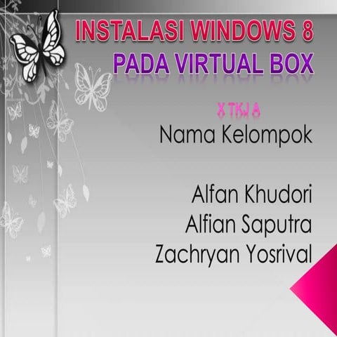 Cara mengistall Windows 8 di VirtualBox