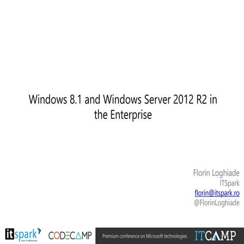 Windows 8.1 and Windows Server 2012 R2 in the Enterprise | PDF ...