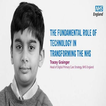 The Fundamental Role of Technology in Transforming the NHS