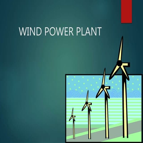 Wind power plant