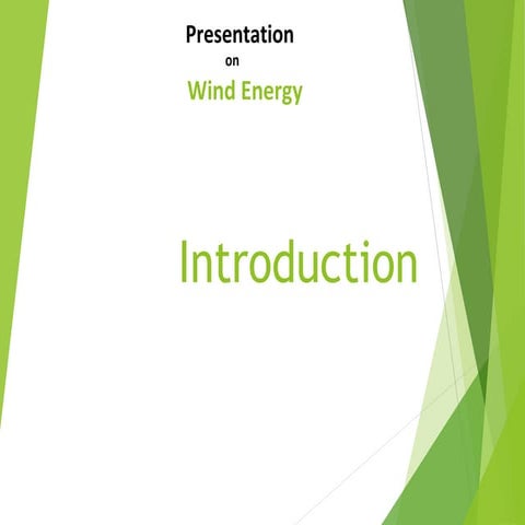 Wind Energy