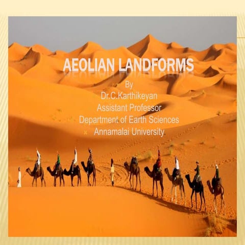Wind / Aeolian landforms