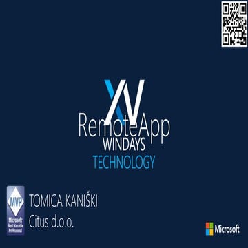 WinDays15 - RemoteApp