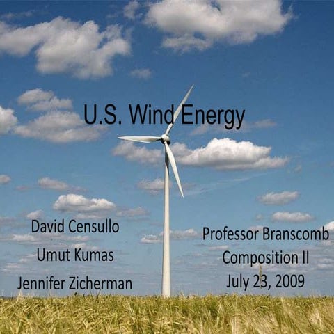 Wind Energy