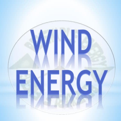 Wind energy