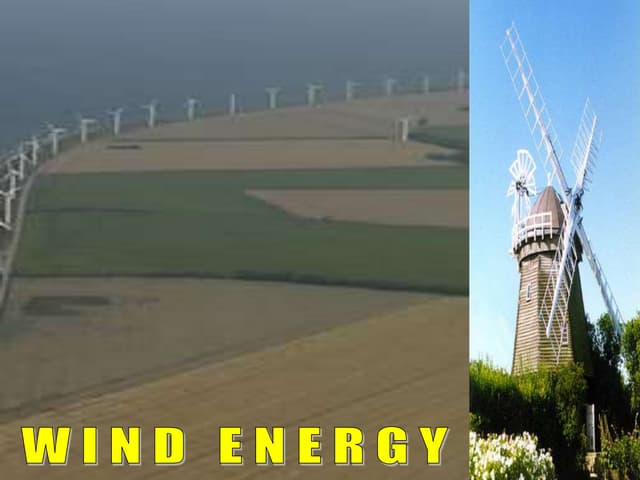 WIND TURBINE turbine development Wind turbines are classified into two genera...