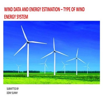 Wind energy system | PPT