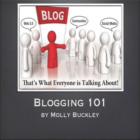 Blogging 101 for Real Estate