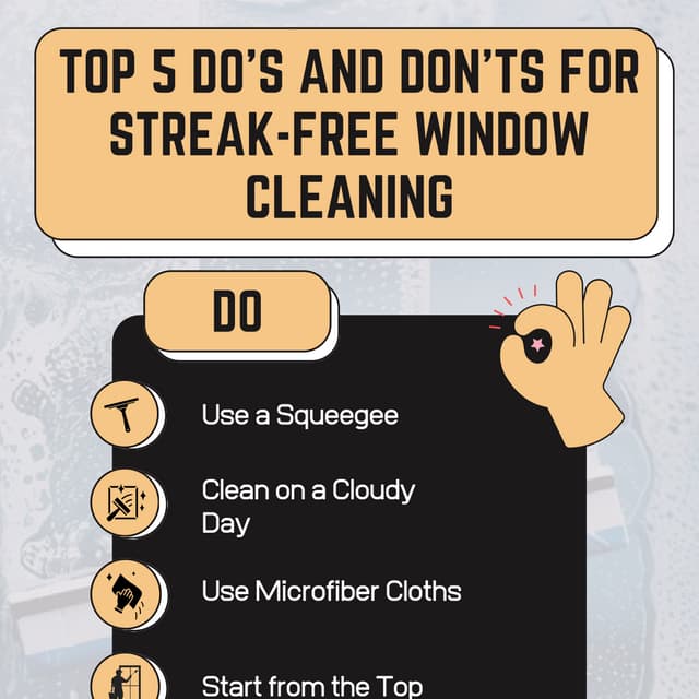 Top 5 Do’s and Don’ts for Streak-Free Window Cleaning | PDF