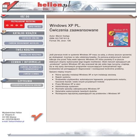 100 sposobów na Windows XP PL | PDF