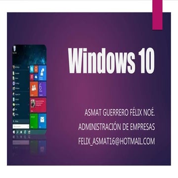 Windows 10 | PPTX