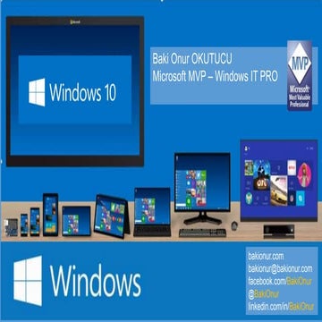 Windows 10 Technical Preview Yenilikleri: Bahçeşehir Üniversitesi