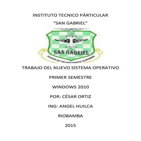 Windows 10 por césar ortiz