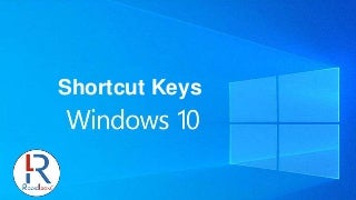 Windows 10 shortcuts (2)