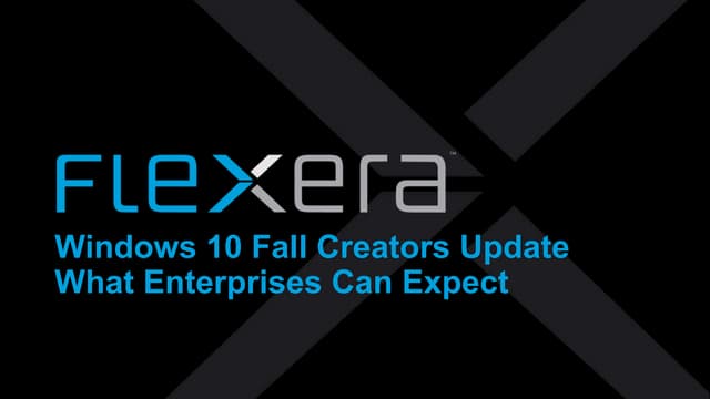 Windows 10 webinar: What’s new for IT pros Windows 10 v 1709