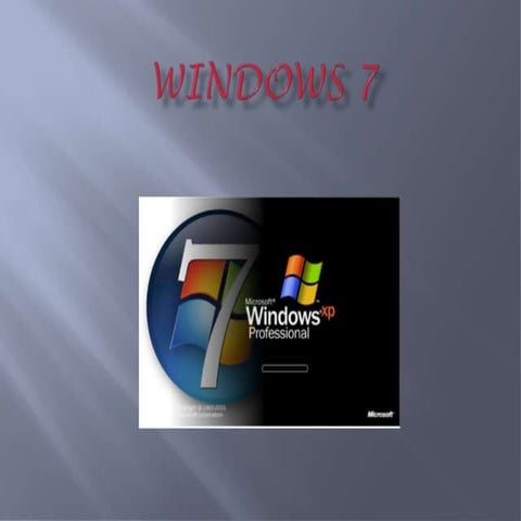 Windows 7 | PDF