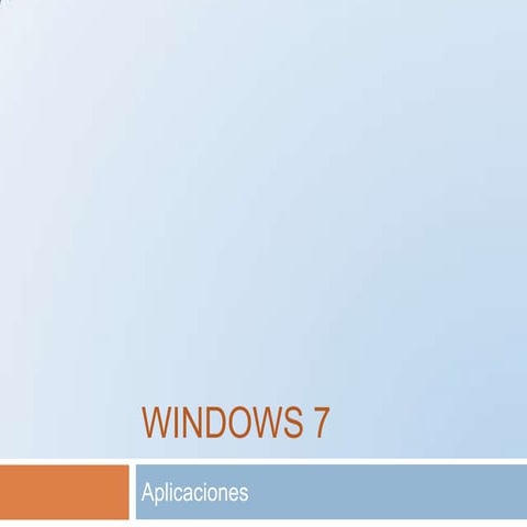 Windows 7 Gadget | PPTX