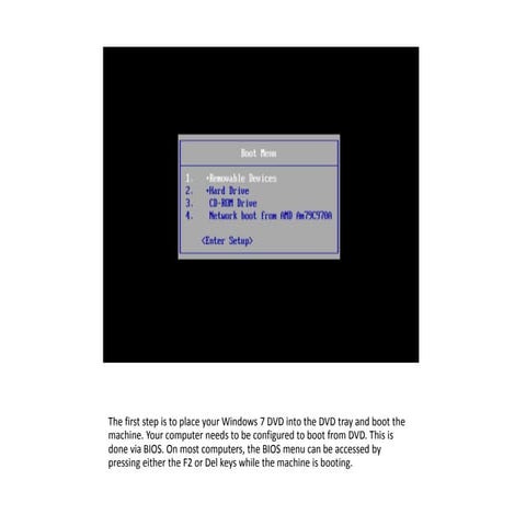 Windows 7 installation