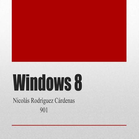 Windows 8 power point | PPTX