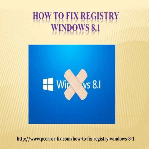 Windows 8.1 registry